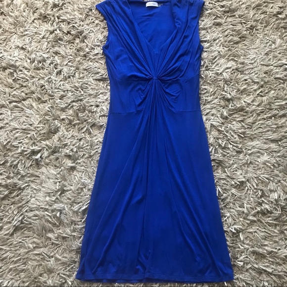 Calvin Klein Dresses & Skirts - Calvin Klein Sleeveless Rouched Dress READ Desc